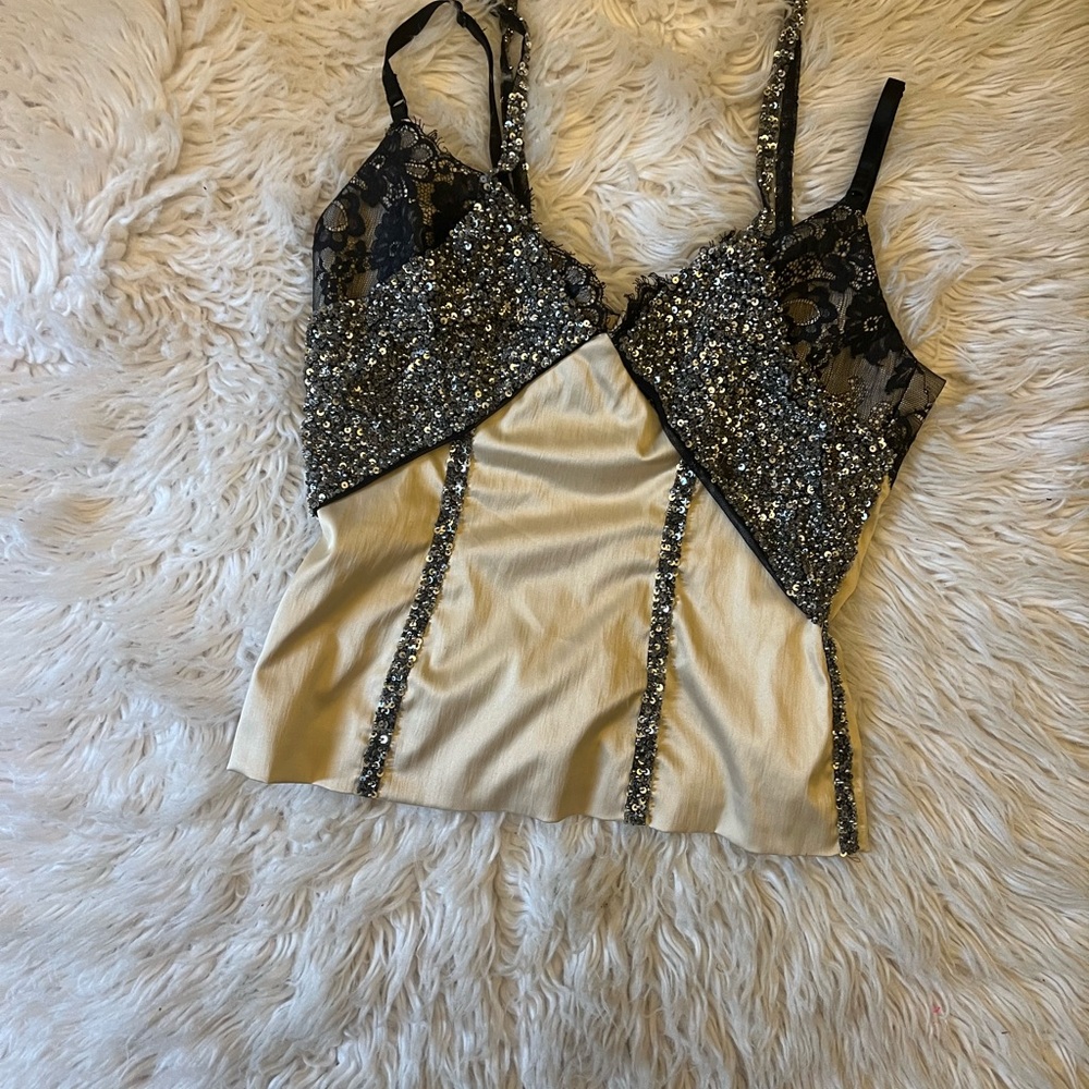 💥STUNNING MANDALAY CORSET Evening COCKTAIL DRESS TOP Embellished Size 8